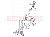 SUZUKI RM250 M (1991) (E02,E04,E24) 37B - REAR MASTER CYLINDER (MODEL M/N)