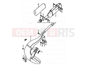 SUZUKI RM250 R (1994) (E02,E04,E24) 8 - MUFFLER