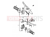 SUZUKI RM250 R (1994) (E02,E04,E24) 26 - HANDLE SWITCH (MODEL P/R)