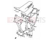 SUZUKI RM250 R (1994) (E02,E04,E24) 16A - FRAME-SEAT (MODEL R/S)