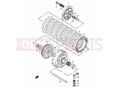 SUZUKI RM250 Y (2000) (E02,E04,E24) 10 - CLUTCH