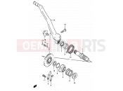 SUZUKI RM250 Y (2000) (E02,E04,E24) 13 - KICK STARTER