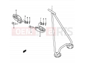 SUZUKI RM250 Y (2000) (E02,E04,E24) 17 - STAND - FOOTREST