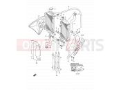 SUZUKI RM250 K2 (2002) (E02,E04,E24) 9 - RADIATOR