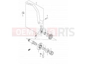 SUZUKI RM250 K2 (2002) (E02,E04,E24) 13 - KICK STARTER
