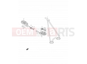 SUZUKI RM250 K2 (2002) (E02,E04,E24) 17 - STAND - FOOTREST