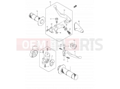 SUZUKI RM250 K2 (2002) (E02,E04,E24) 24 - HANDLE LEVER