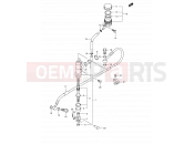 SUZUKI RM250 K2 (2002) (E02,E04,E24) 38 - REAR MASTER CYLINDER