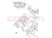 SUZUKI RM250 K1 (2001) (E03,E28) 3 - CRANKCASE (MODEL K1/K2)