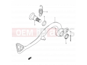 SUZUKI RM250 K1 (2001) (E03,E28) 18 - REAR BRAKE