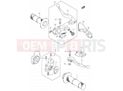 SUZUKI RM250 K5 (2005) (E03,E28) 24A - HANDLE LEVER (MODEL K4/K5/K6)