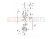 SUZUKI RM250 M (1991) (E03,E28,E33) 6 - CARBURETOR