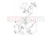 SUZUKI RM250 P (1993) (E03,E28,E33) 8 - MUFFLER
