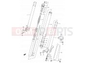 SUZUKI RM250 P (1993) (E03,E28,E33) 21 - FRONT DAMPER (MODEL P)