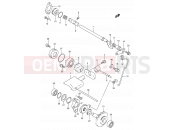 SUZUKI RM250 T (1996) (E02) 2 - EXHAUST VALVE (MODEL T)