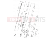 SUZUKI RM250 T (1996) (E02) 28 - FRONT DAMPER (MODEL T)