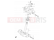 SUZUKI RM250 T (1996) (E02) 29 - STEERING STEM (MODEL T/V/W)
