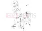 SUZUKI RM250 T (1996) (E02) 38 - REAR MASTER CYLINDER