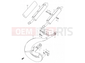 SUZUKI RM250 V (1997) (E02) 8 - MUFFLER