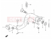 SUZUKI RM250 V (1997) (E02) 18 - REAR BRAKE