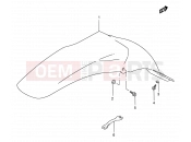 SUZUKI RM250 V (1997) (E02) 25 - REAR FENDER