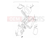 SUZUKI RM250 T (1996) (E03,E28,E33) 7 - AIR CLEANER