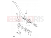 SUZUKI RM250 W (1998) (E03,E28,E33) 13 - KICK STARTER