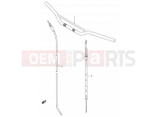 SUZUKI RM250 W (1998) (E03,E28,E33) 23 - HANDLEBAR
