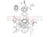 SUZUKI RM250 X (1999) (E03,E28,E33) 1A - CYLINDER (MODEL X)