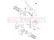 SUZUKI RM250 X (1999) (E03,E28,E33) 24 - HANDLE LEVER
