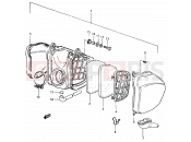 6 - AIR CLEANER - Suzuki RM500 D (1983)
