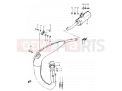 7 - MUFFLER (MODEL D) - Suzuki RM500 D (1983)