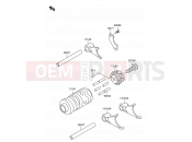 SUZUKI RM65 K3 (2003) (E28) 8 - GEAR CHANGE DRUM/SHIFT FORK