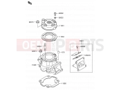 SUZUKI RM65 K4 (2004) (E24) 1 - CYLINDER HEAD/CYLINDER