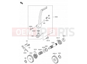SUZUKI RM65 K4 (2004) (E24) 5 - KICKSTARTER MECHANISM