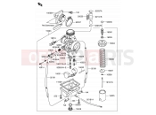 SUZUKI RM65 K4 (2004) (E28) 12 - CARBURETOR