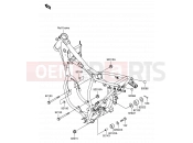 SUZUKI RM65 K5 (2005) (E03) 17 - ENGINE MOUNT