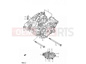 SUZUKI RM80H D (1983) 2 - CRANKCASE