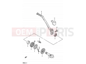 SUZUKI RM80X E (1984) 16 - KICK STARTER