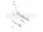 SUZUKI RM80 P (1993) (E24) 12 - KICK STARTER