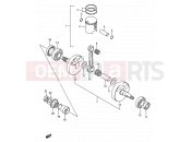 4 - CRANKSHAFT (MODEL G/H) - Suzuki RM80 G (1986) (E03,E28,E33)