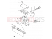 32 - FRONT MASTER CYLINDER (MODEL G/H/J) - Suzuki RM80 G (1986) (E03,E28,E33)