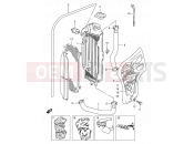 SUZUKI RM80 X (1999) (E24) 9 - RADIATOR