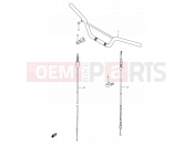 SUZUKI RM80 X (1999) (E24) 23 - HANDLEBAR - CABLE