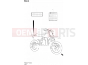 30 - LABEL - Suzuki RM85 L2 (2012)