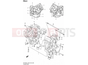 SUZUKI SFV650 L3 (2013) Gladius (E03,E28,E33) 5 - CRANKCASE