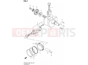 SUZUKI SFV650 L3 (2013) Gladius (E03,E28,E33) 7 - CRANKSHAFT