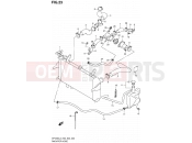 SUZUKI SFV650 L3 (2013) Gladius (E03,E28,E33) 23 - RADIATOR HOSE