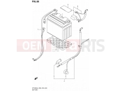 SUZUKI SFV650 L3 (2013) Gladius (E03,E28,E33) 30 - BATTERY (SFV650L3 E33)