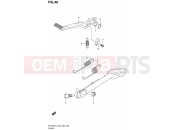 SUZUKI SFV650 L3 (2013) Gladius (E03,E28,E33) 48 - STAND
